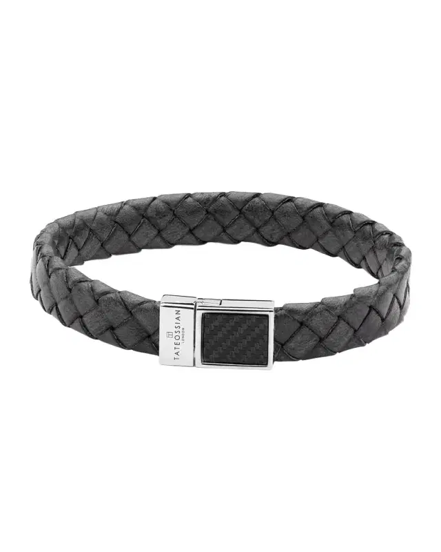 Men 's Western Braided Leather Bracelet