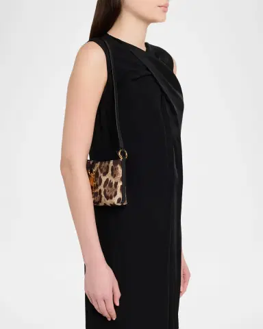Dolce & Gabbana Lock Leopard-Print Shoulder Bag | Thumbnail 2