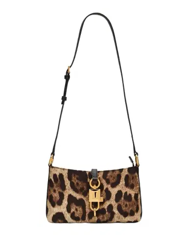 Dolce & Gabbana Lock Leopard-Print Shoulder Bag | Thumbnail 1