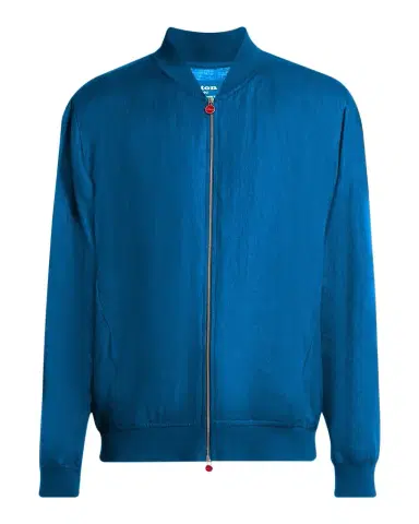 Kiton Men's Linen Full-Zip Blouson | Thumbnail 1 Kiton Men's Linen Full-Zip Blouson | Thumbnail 1
