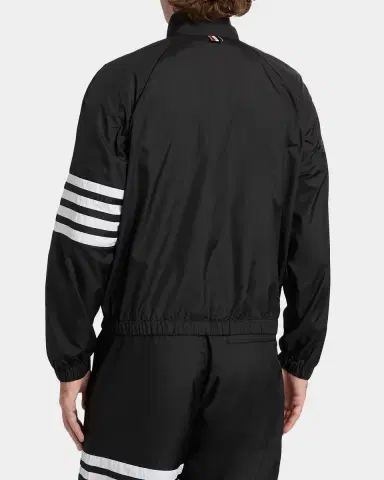 Thom Browne Men's Ripstop 4-Bar Track Jacket | Thumbnail 3 Thom Browne Men's Ripstop 4-Bar Track Jacket | Thumbnail 3