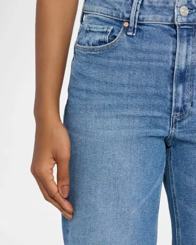 PAIGE Anessa Wide Raw-Hem Jeans | Thumbnail 5 PAIGE Anessa Wide Raw-Hem Jeans | Thumbnail 5