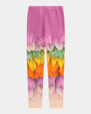 Molo Girl 's Niki Printed Multicolor Leggings | Thumbnail 2