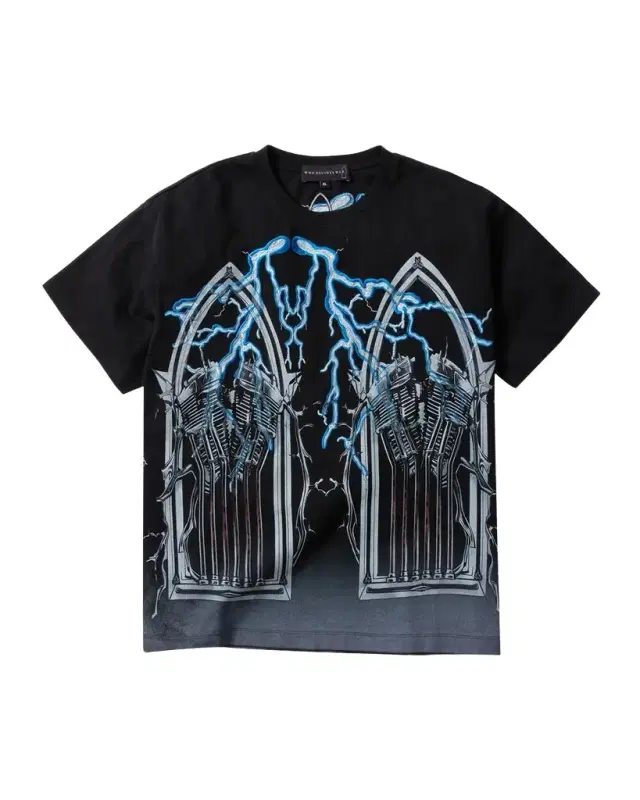 Men 's Engine Jersey Graphic T-Shirt with Embroidery