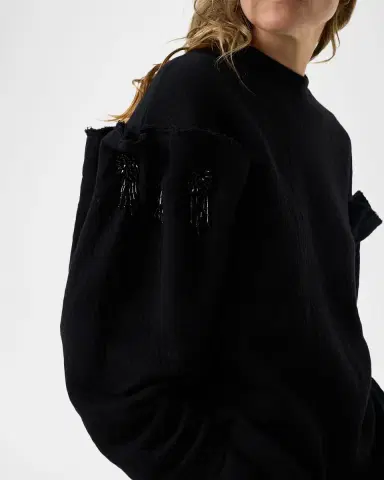 Akyn Studio Aylin Bead-Embellished Sweater | Thumbnail 3