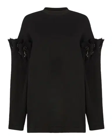Akyn Studio Aylin Bead-Embellished Sweater | Thumbnail 1