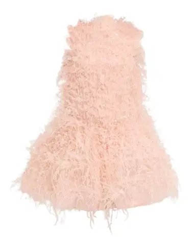Oscar de la Renta Feather Sequined Sleeveless Bubble Mini Dress | Thumbnail 1 Oscar de la Renta Feather Sequined Sleeveless Bubble Mini Dress | Thumbnail 1