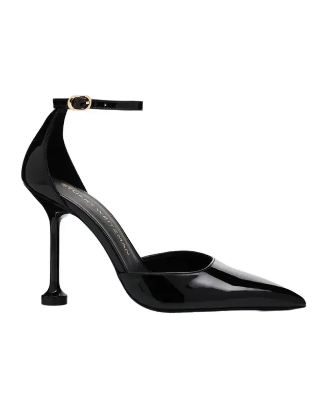 Stuart Weitzman 100mm Stuartini Patent Leather Pumps