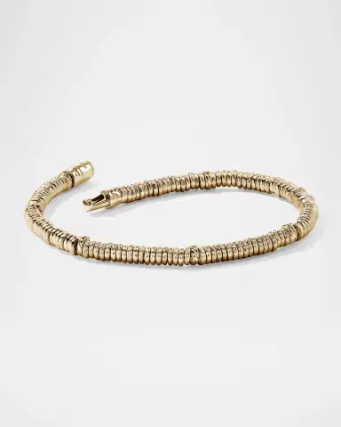 John Hardy Men's 14K Yellow Gold Heishi Bracelet | Thumbnail 5 John Hardy Men's 14K Yellow Gold Heishi Bracelet | Thumbnail 5