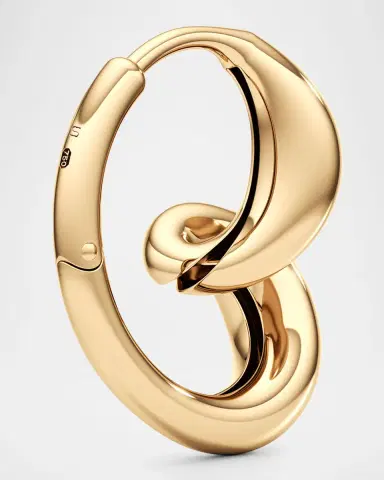 Unsaid Whirlwind Hoop Earrings in 18K Yellow Gold | Thumbnail 5 Unsaid Whirlwind Hoop Earrings in 18K Yellow Gold | Thumbnail 5