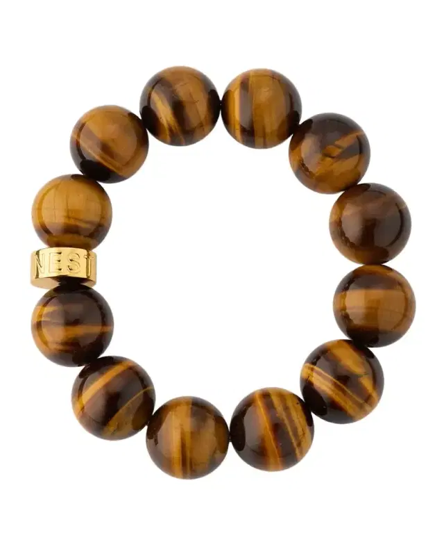 Tiger 's Eye Statement Stretch Bracelet