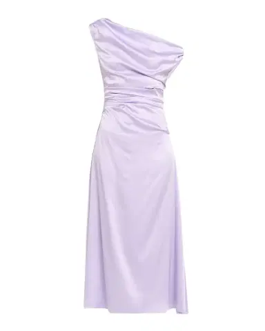 STAUD Phare Silk Midi Dress | Thumbnail 1