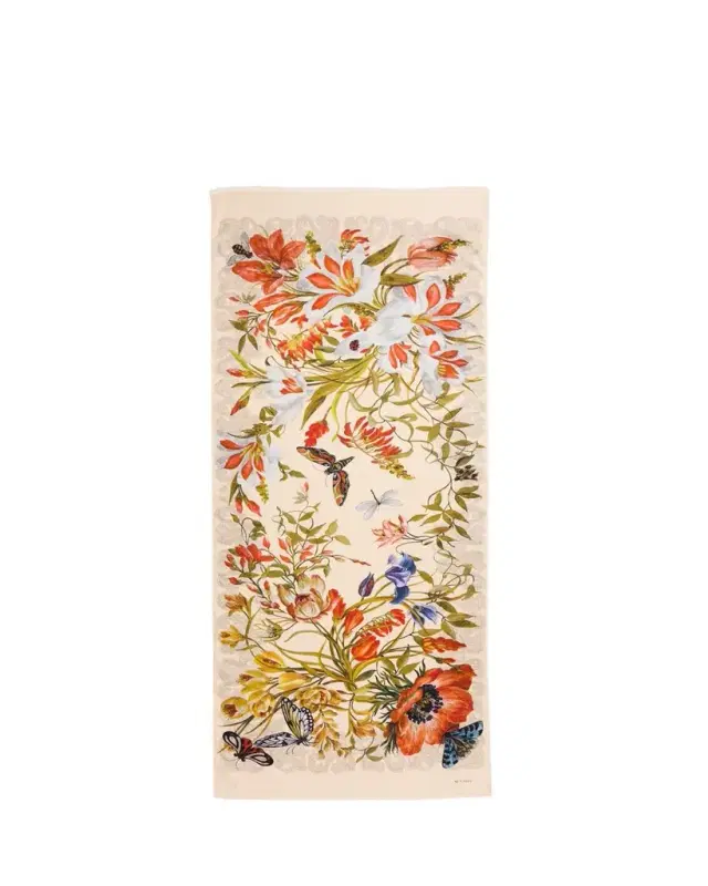 Etro Bohemian Print Cotton & Silk Scarf