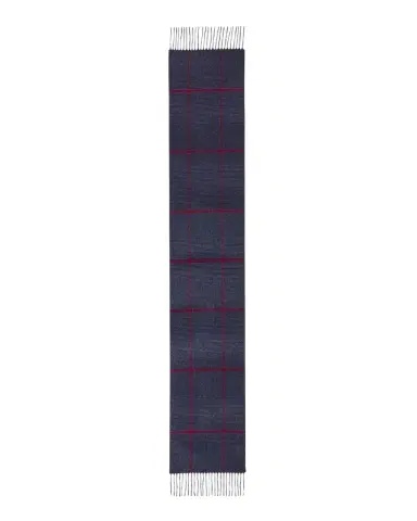 PIACENZA 1733 Men's Silk-Cashmere Check Scarf | Thumbnail 1