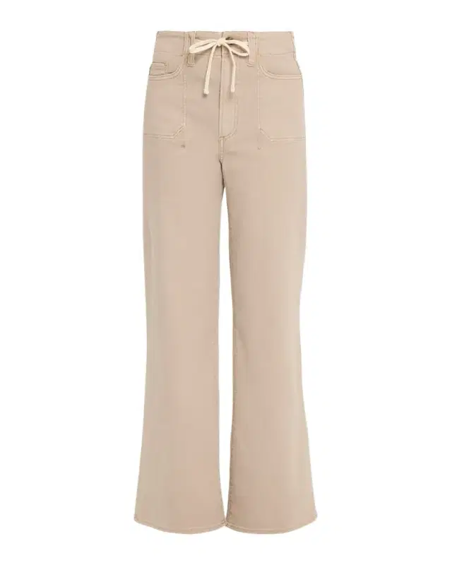 Ari Wide-Leg Drawstring Utility Jeans
