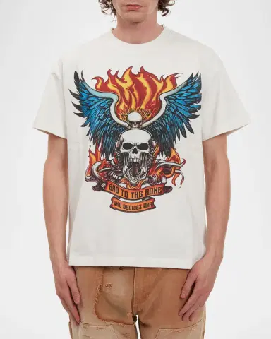 WHO DECIDES WAR en's Bad To The Bone Jersey Cotton T-Shirt | Thumbnail 2