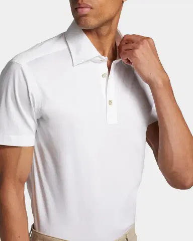 Kiton Men's Cotton Classic-Fit Polo Shirt | Thumbnail 6 Kiton Men's Cotton Classic-Fit Polo Shirt | Thumbnail 6