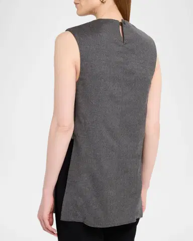 Akyn Studio Reese Sleeveless Wool Top | Thumbnail 2