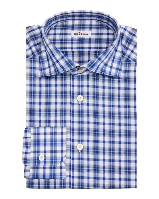 Men 's Plaid Cotton Western Shirt Men 's Plaid Cotton Western Shirt