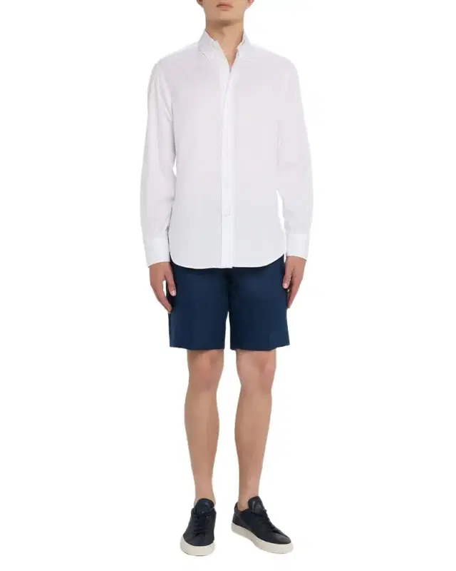Brunello Cucinelli Men 's Twill Classic Fit Button-Down Shirt