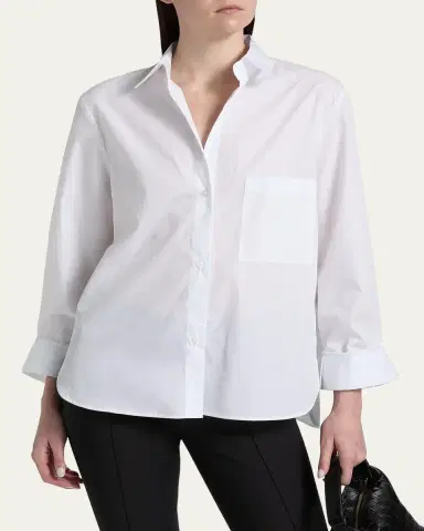 TWP Next Morning Button-Front Shirt | Thumbnail 11