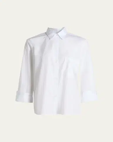 TWP Next Morning Button-Front Shirt | Thumbnail 8