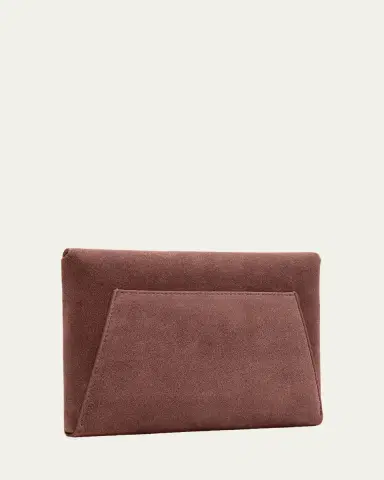 Brunello Cucinelli Suede Envelope Pochette Clutch Bag | Thumbnail 3 Brunello Cucinelli Suede Envelope Pochette Clutch Bag | Thumbnail 3