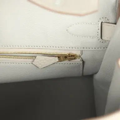HERMÈS Hermes Birkin 30 Gris Perle Togo Gold Hardware | Thumbnail 9