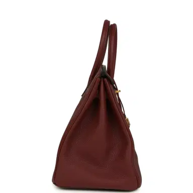 HERMÈS Hermes Birkin 35 Rouge H Togo Gold Hardware | Thumbnail 3