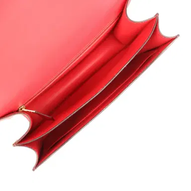 HERMÈS Pre-owned Hermes Constance 24 Rouge Grenat Verso Epsom Lacquered Permabrass Hardware | Thumbnail 9 HERMÈS Pre-owned Hermes Constance 24 Rouge Grenat Verso Epsom Lacquered Permabrass Hardware | Thumbnail 9