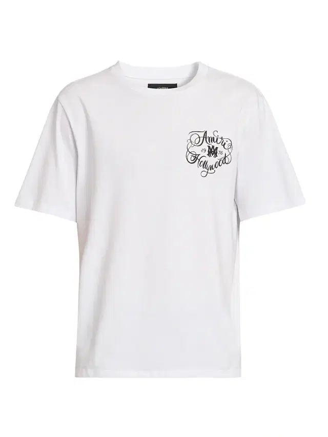 Men's Hollywood Cotton Crewneck T-Shirt - White