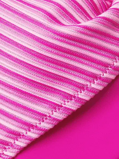 Milly Women's Stripe Triangle Bikini Top - Pink Multi - Size XS | Thumbnail 6 Milly Women's Stripe Triangle Bikini Top - Pink Multi - Size XS | Thumbnail 6