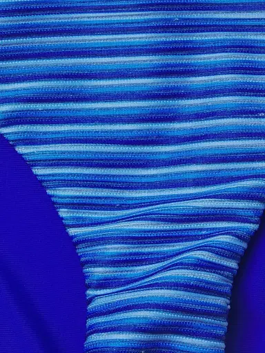 Milly Women's Margot Striped Bikini Bottom - Blue Multi - Size Large | Thumbnail 6 Milly Women's Margot Striped Bikini Bottom - Blue Multi - Size Large | Thumbnail 6