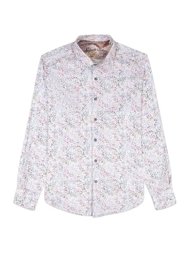 Robert Graham Men's Liverpool Printed Stretch-Cotton Shirt