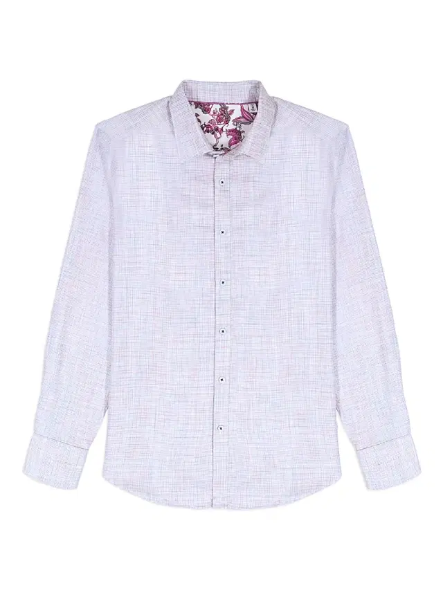 Men's Edison Textured Cotton Shirt