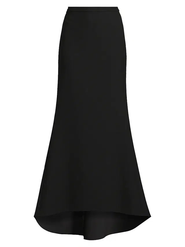 Ungaro Women's Sammy High-Low Maxi Skirt - Black
