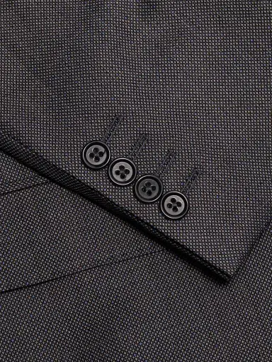 Emporio Armani Men's Virgin Wool Suit - Blue Graphite - Size 40 | Thumbnail 7 Emporio Armani Men's Virgin Wool Suit - Blue Graphite - Size 40 | Thumbnail 7
