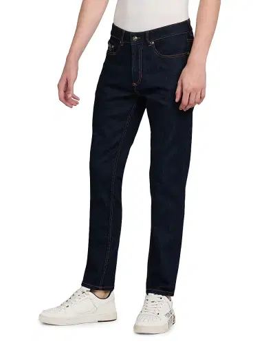 Versace Jeans Couture Men's Skinny Slim-Fit Jeans | Thumbnail 4