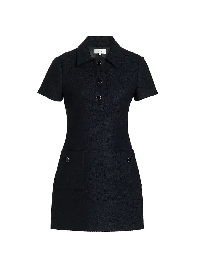Women's Marcie Bouclé Minidress - Deep Navy