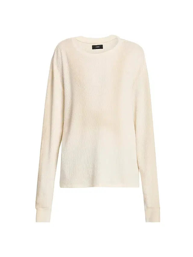 Men's Bones Cotton Waffle-Knit Shirt -