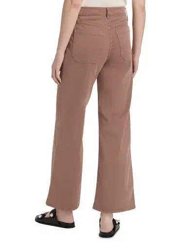Frame Women's Le Slim Palazzo Modernist Trousers - Mauve - Size 30 | Thumbnail 5 Frame Women's Le Slim Palazzo Modernist Trousers - Mauve - Size 30 | Thumbnail 5