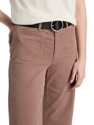 Frame Women's Le Slim Palazzo Modernist Trousers - Mauve - Size 30 | Thumbnail 6 Frame Women's Le Slim Palazzo Modernist Trousers - Mauve - Size 30 | Thumbnail 6