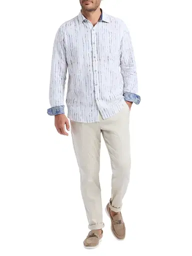 Robert Graham Men's Bradlaugh Striped Shirt - Size XXL | Thumbnail 2 Robert Graham Men's Bradlaugh Striped Shirt - Size XXL | Thumbnail 2