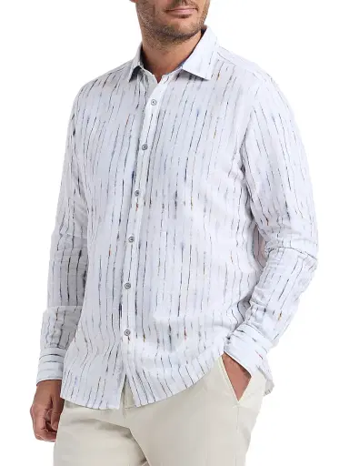 Robert Graham Men's Bradlaugh Striped Shirt - Size XXL | Thumbnail 4 Robert Graham Men's Bradlaugh Striped Shirt - Size XXL | Thumbnail 4