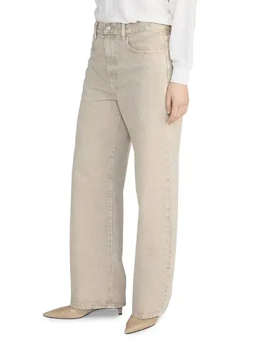 Frame Women's The Bow Barrel-Leg Jeans | Thumbnail 4 Frame Women's The Bow Barrel-Leg Jeans | Thumbnail 4