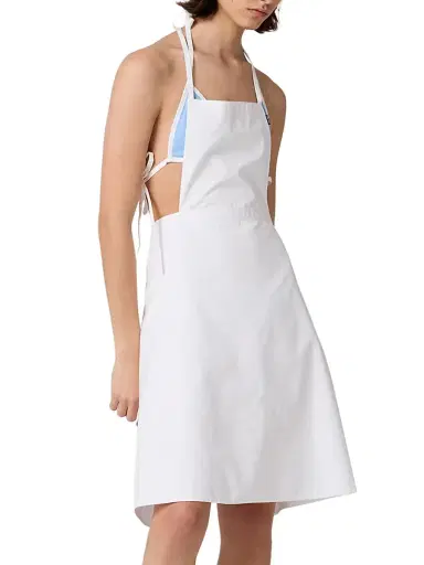 Miu Miu Poplin Apron | Thumbnail 2 Miu Miu Poplin Apron | Thumbnail 2