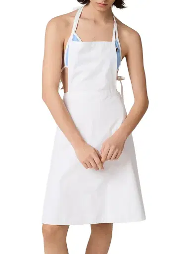 Miu Miu Poplin Apron | Thumbnail 5 Miu Miu Poplin Apron | Thumbnail 5