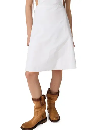 Miu Miu Poplin Apron | Thumbnail 6 Miu Miu Poplin Apron | Thumbnail 6