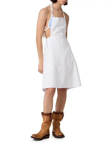 Miu Miu Poplin Apron | Thumbnail 7 Miu Miu Poplin Apron | Thumbnail 7