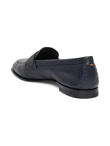 Santoni Women's Marlene-Row Leather Penny Loafers | Thumbnail 3 Santoni Women's Marlene-Row Leather Penny Loafers | Thumbnail 3
